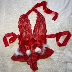 Scarlet Lace Bodysuit